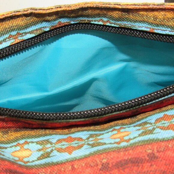 Sipsey Wilder Hip Back Fanny Pack Crossbody Bag Canvas Aztec Southwestern - Picture 5 of 6